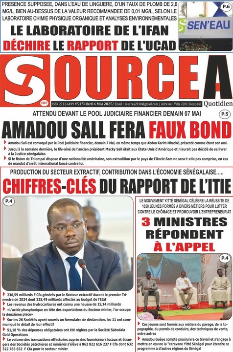 Revue de P­­resse du Mardi 06/05/2025