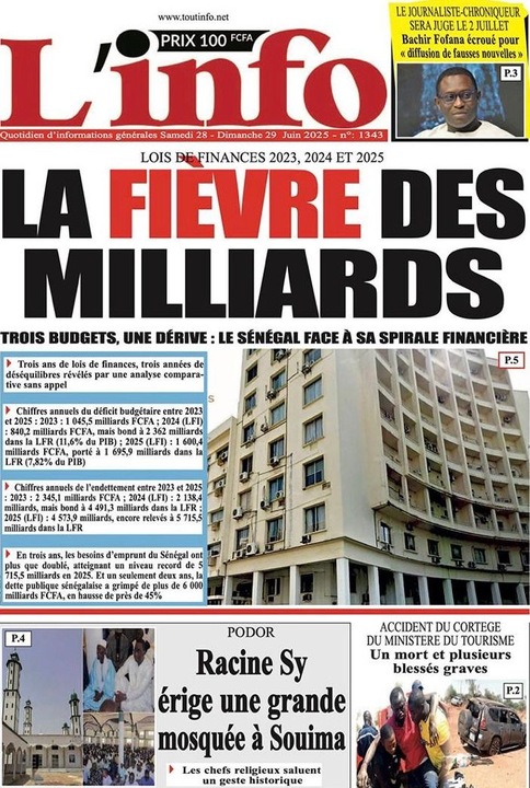 SN P­­resse du Samedi 28/06/2025