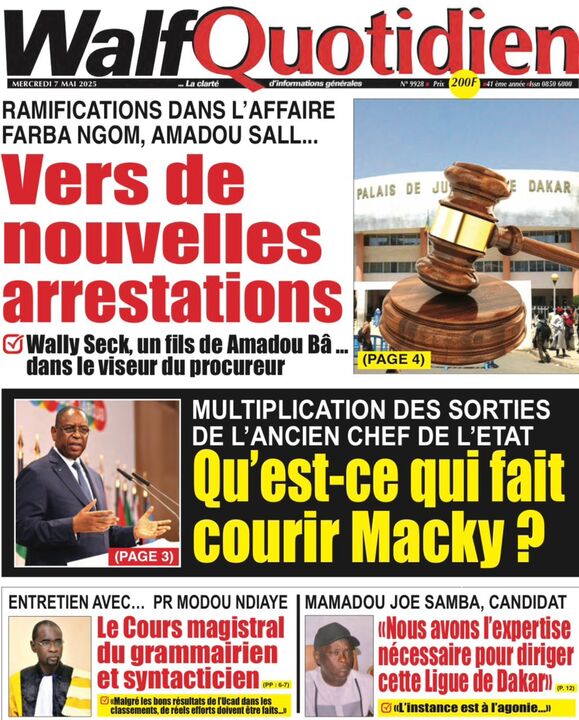Revue de P­­resse du 07/05/2025