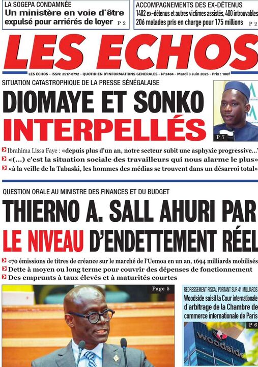 Revue P­­resse du Mardi 03/06/2025