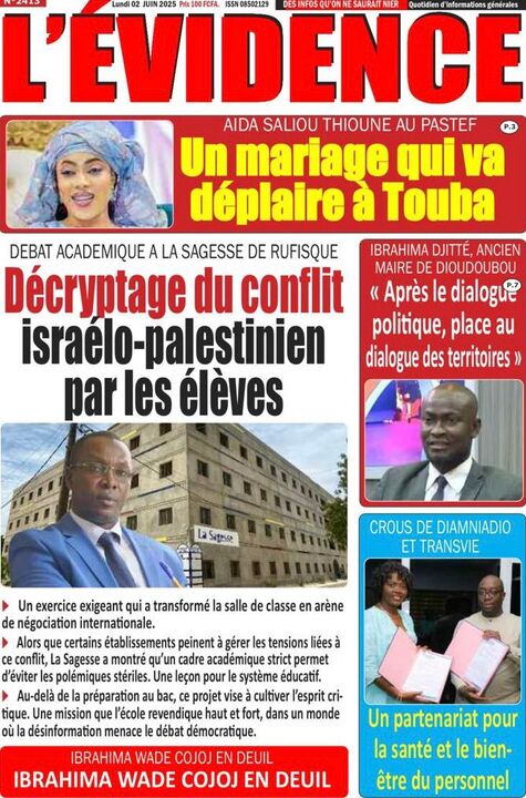 Revue de P­­resse du 02/06/2025
