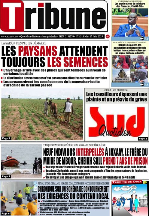 SN P­­resse du Mardi 17/06/2025