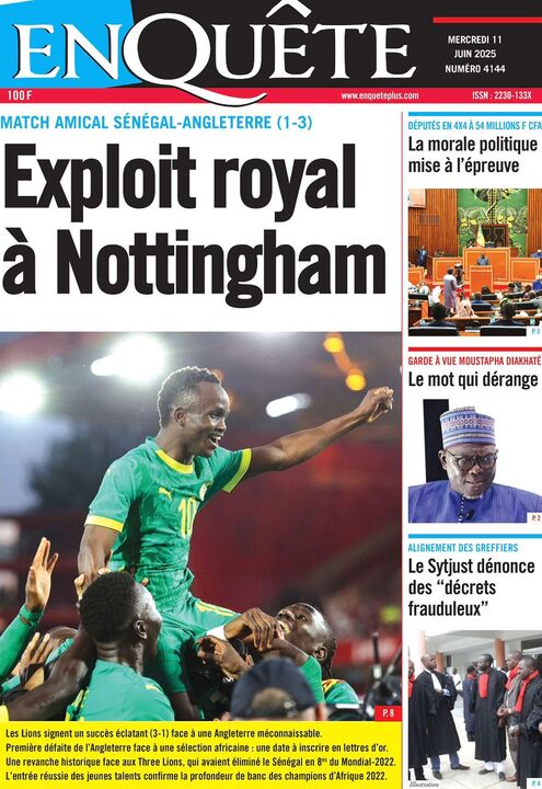 Revue de P­­resse du Mercredi 11/06/2025
